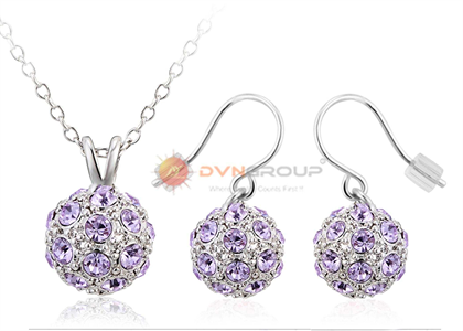 Rhodium Plated | Fashion Pendant Sets